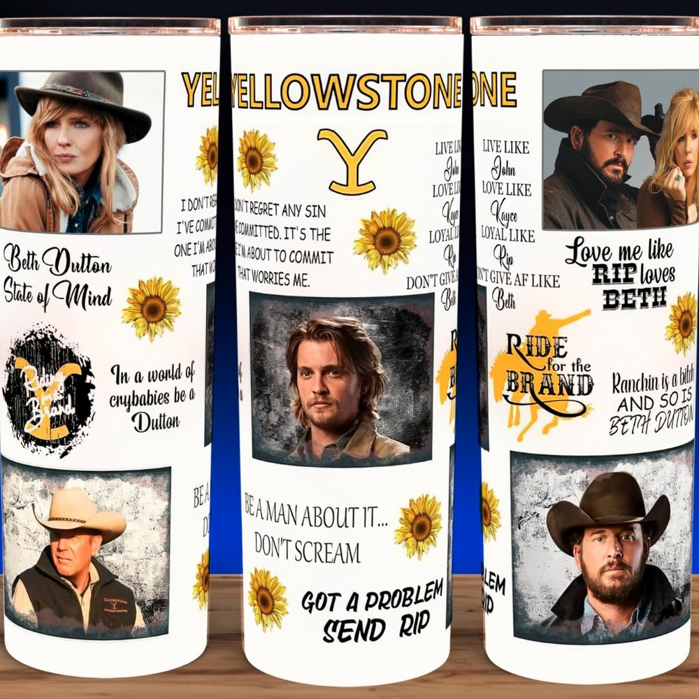 Yellowstone Fan - Beth - Rip and Dutton's Cup Mug Tumbler 20oz